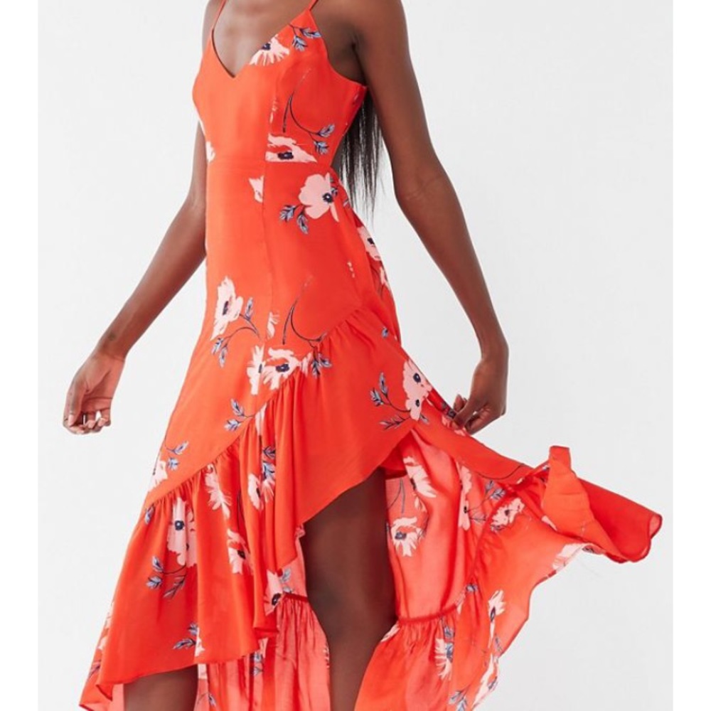 Urban Outfitters Fireworks floral dress NWOT